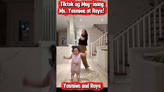 WOW! TIKTOK NG MAG-INANG MS. YASMIEN KURDI AT BABY RAYA LAYLA!❤️ #shorts