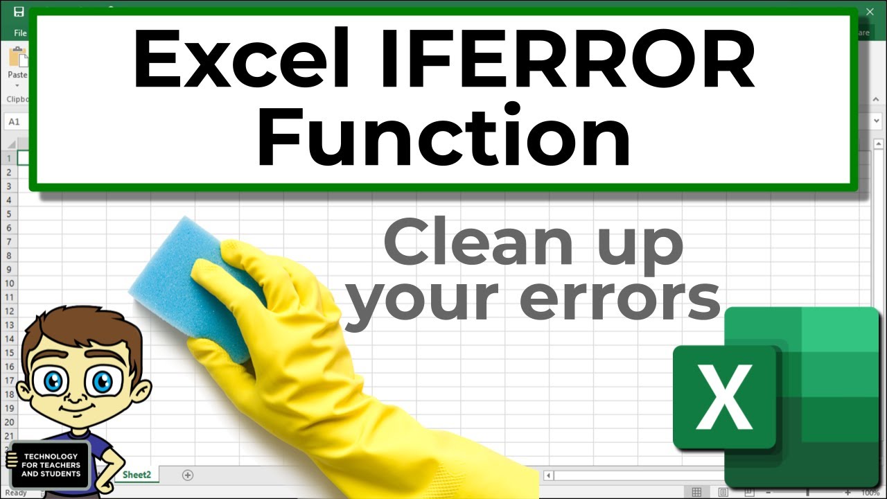 The Excel IFERROR Function: Clean up Your Excel Errors