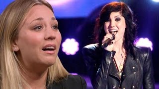 BRIANA CUOCO 'THE VOICE' AUDITION SINGS LADY GAGA! 5x03 VOICE CAP