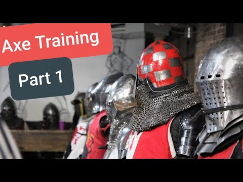 Armored Combat: Axe training basics part 1