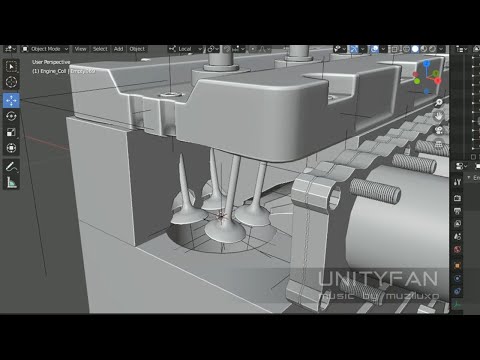 #296 3d sketching a car in blender Part 96 - 4x timelapse