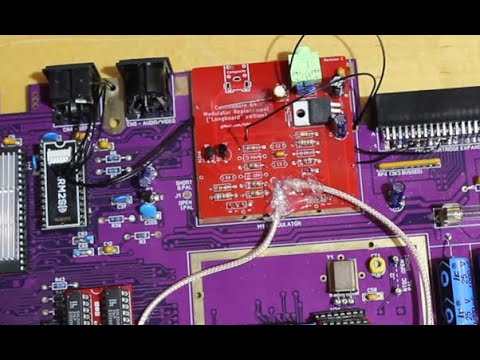 Commodore 64 Sixty Clone Part 3 - ARM2SID installation and some video circuit cleanup