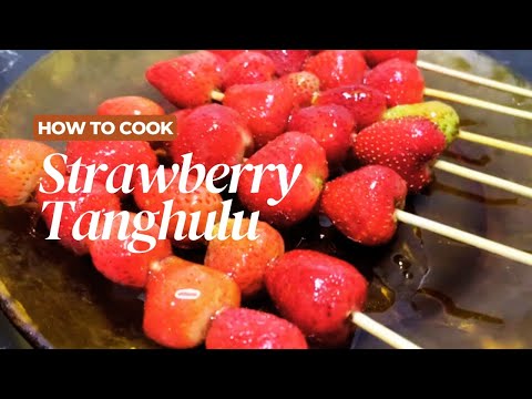 How To Make Strawberry Tanghulu VIRAL FOOD 2024