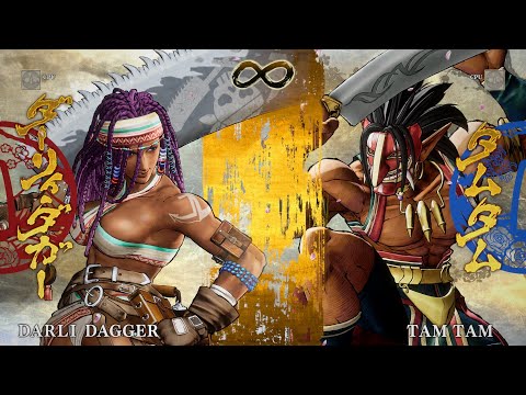 Samurai Shodown Gameplay: Darli Dagger vs Tam Tam
