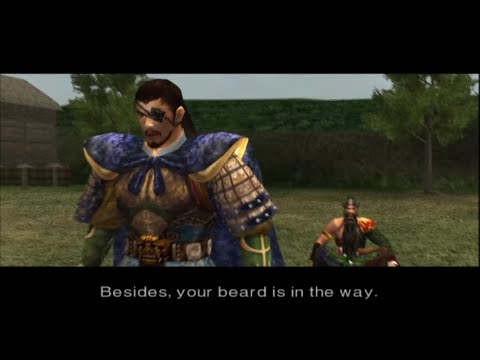 Xiahou Dun Defeats Guan Yu Cutscene | Guan Yu's Escape | HD Widescreen | Dynasty Warriors 3 (PS2)