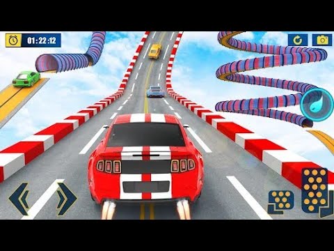Muscle Car Stunts Race Game | Muscle Car Stunts 2023-Mega Stunt Ramp Simulator - Android GamePlay #2