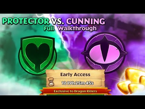 PROTECTOR VS. CUNNING - Gauntlet Event Full Walkthrough Gameplay | Dragons: Rise of Berk