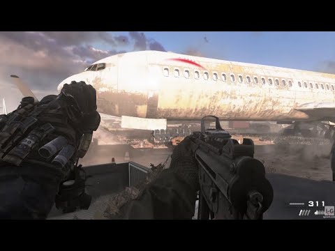 Call of Duty: Modern Warfare 2 Remastered Walkthrough - Mission 16 - The Enemy of My Enemy - PS4 HD