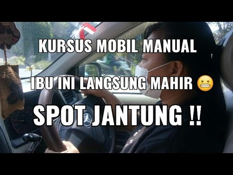 Kursus mengemudi mobil manual | Gila Baru belajar nyetir | langsung Mahir Gaes