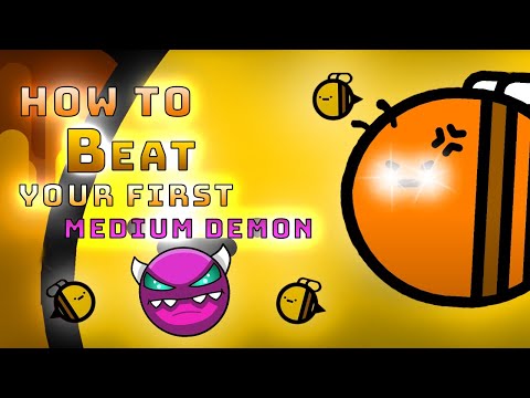 How to Beat Your First Medium Demon! (Geometry Dash B, 2.2)