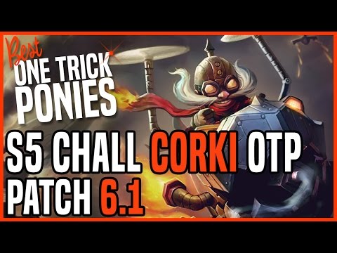 Patch 6.1 Corki ADC OTP - Matchup: Lucian - Ranked Diamond KR