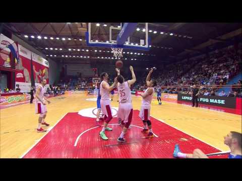 ABA Liga 2014/15, Playoffs, Game 4 highlights: Cedevita - Budućnost VOLI (19.4.2015)