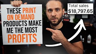 The NEWEST & Most PROFITABLE Print On Demand Products (2024)