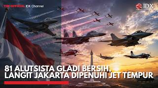 Download lagu 81 Alutsista Gladi Bersih, Langit Jakarta Dipenuhi Jet Tempur | IDXC UPDATE mp3