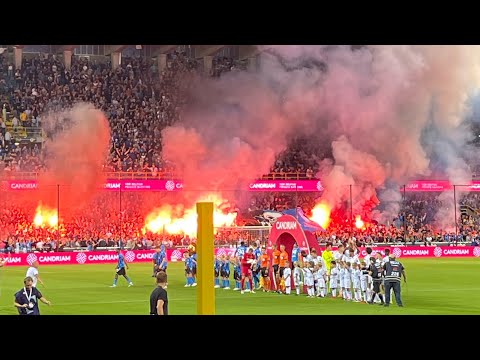 The Brugge Derby 2/9/22 - Club bruges 4-0 Cercle bruges - flares, goals and beer 🇧🇪