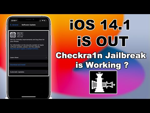 iOS 14.1 is OUT What's New ?|Checkra1n Jailbreak iOS 14.1| Checkra1n Jailbreak iOS 14/14.0.1/14.1|