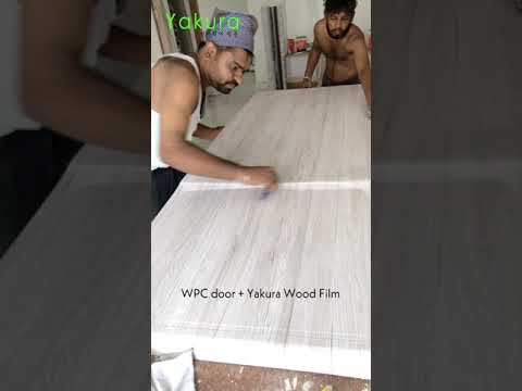 Interior pvc lamination film