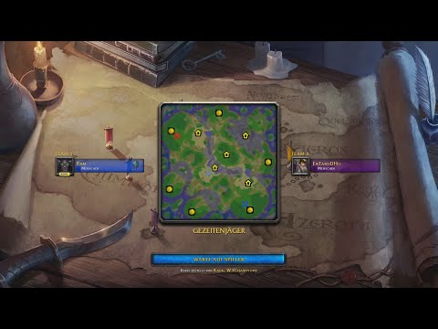 RAM(HU) vs ENTARODHO(HU) 1v1 Warcraft 3 Ranked Ladder Game