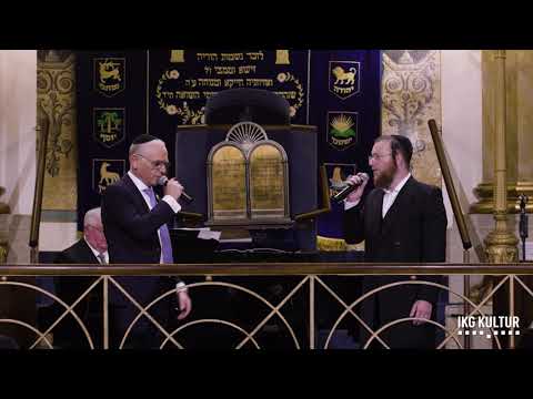 Kantorenkonzert 2024 mit Shmuel Barzilai und Yaakov Lemmer im Wiener Stadttempel