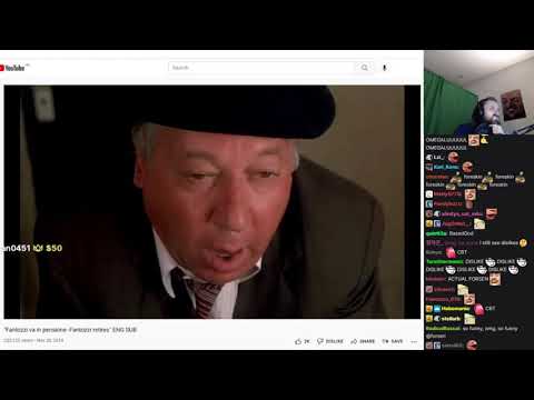 Forsen reacts to "Fantozzi va in pensione - Fantozzi retires"