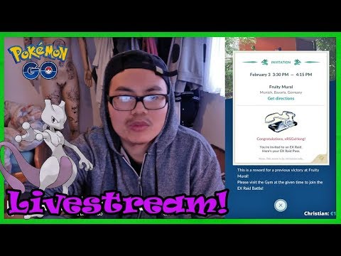 MEWTU Vorbereitungs Livestream! Pokemon Go! Video