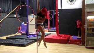 Jess Leanne Norris - Pole Routine to 'Good for You' Selena Gomez