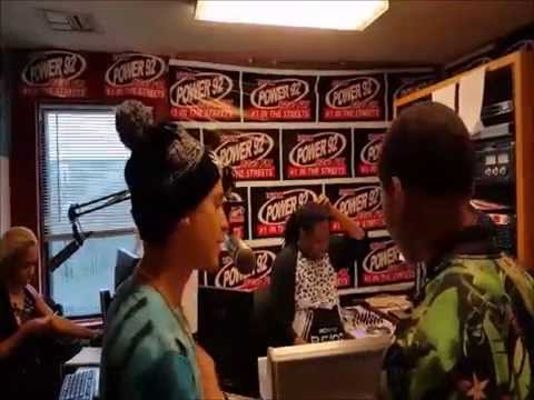 Lito Garcia & Young Dra Introduce "Lights On" to Power 92!