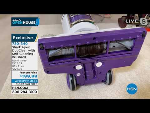 Shark Apex DuoClean Corded Stick Vac w/SelfCleaning Brus...