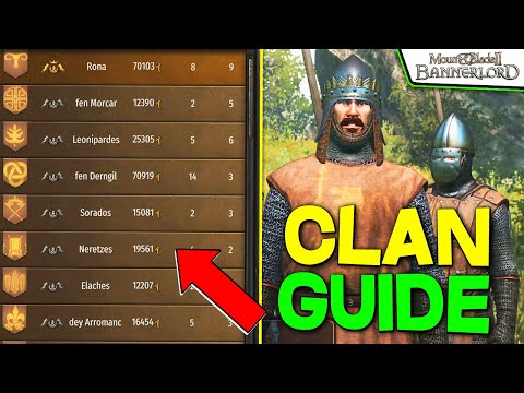 How to Make Clans Stay in your Kingdom! (1.5.0 Updated Guide) - Mount & Blade II: Bannerlord