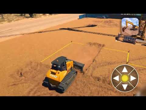 Excavator Crane Driving Sim