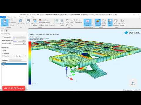 SOFISTIK Analysis and Design for Revit part 8 staircase design