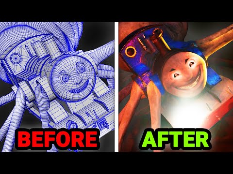 Cursed Thomas vs Bendy: Before vs After! (Horror Skunx)