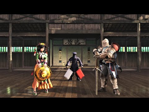 Wu Ruixiang vs For Honor Warden (Hardest AI) - SAMURAI SHODOWN