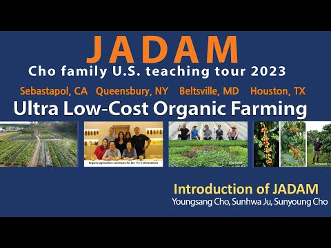 February 2023 JADAM Lecture tour in the USA