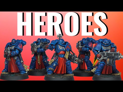 THE ORIGINAL HEROES - How to paint Crimson Fists!