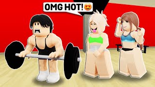 CREEPY GIRLS STALKED Me At The GYM.. (Brookhaven RP)