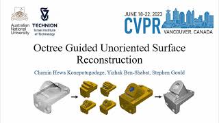 CVPR 2023 Paper: Octree Guided Unoriented Surface Reconstruction (Koneputugodage et al.)