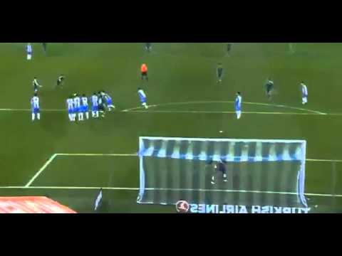 Golazo de Juan Manuel Vargas Espanyol  0 - 3 Real Betis