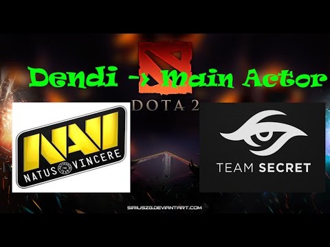Dendi super Invoker  Na`vi - Secret Dota2 grand final