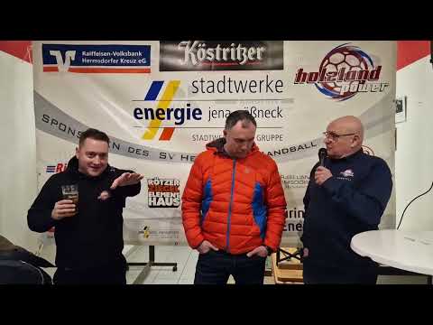 25.02.2023 - Pressekonferenz SV Hermsdorf vs HSV Bad Blankenburg