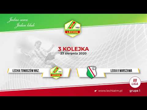 Skrót spotkania RKS Lechia Tomaszów Maz. vs Legia II Warszawa 23.08.2020r.