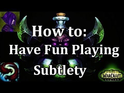 Ω Sativ 7.1.5 Subtlety Rogue PvP Guide - Highest Damage Build - How to Play Subtlety