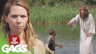 Jesus Pranks Wheelchair Man