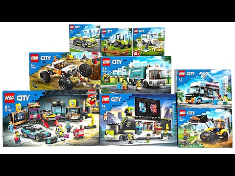 ALL LEGO City Great Vehicles 2023 Sets 2022 Compilation/Collection Speed Build