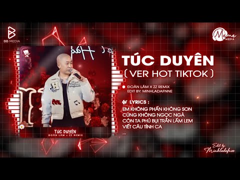 Túc Duyên Remix (Ver Hot TikTok) - Đoàn Lâm | Em Không Phấn Không Son Cũng Không Ngọc Ngà Remix