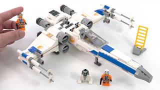 LEGO Star Wars New Republic X-Wing review! I really like it; Don't @ me #NotSponsored 75460