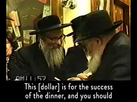 "A Dollar for The Beis Medrash and Kollel Dinner" RebbeDaily #1969