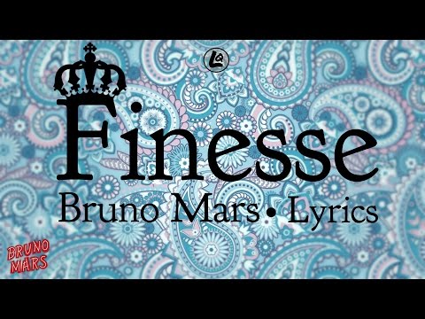 Finesse - Bruno Mars (LYRICS)