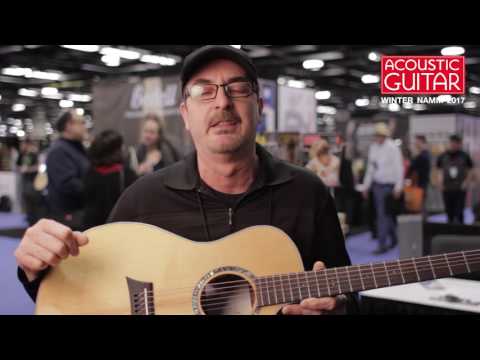 Michael Kelly 3D Grand Auditorium Acoustic Guitar Is a Budget Beauty: Winter NAMM 2017