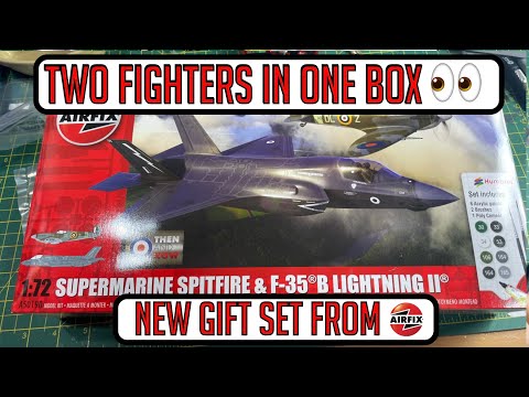 Unboxing 2 Fighters at Once: The Airfix Gift Set Review You Won't Believe!